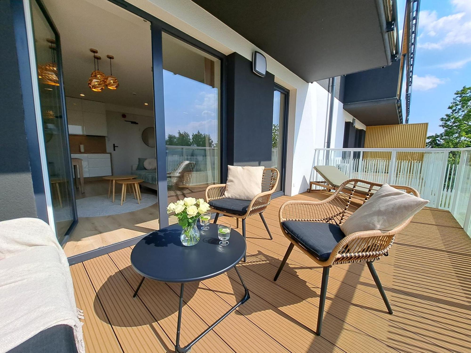 Apartament Sloneczny & Spa Plazowa A208 Grzybowo  Ngoại thất bức ảnh