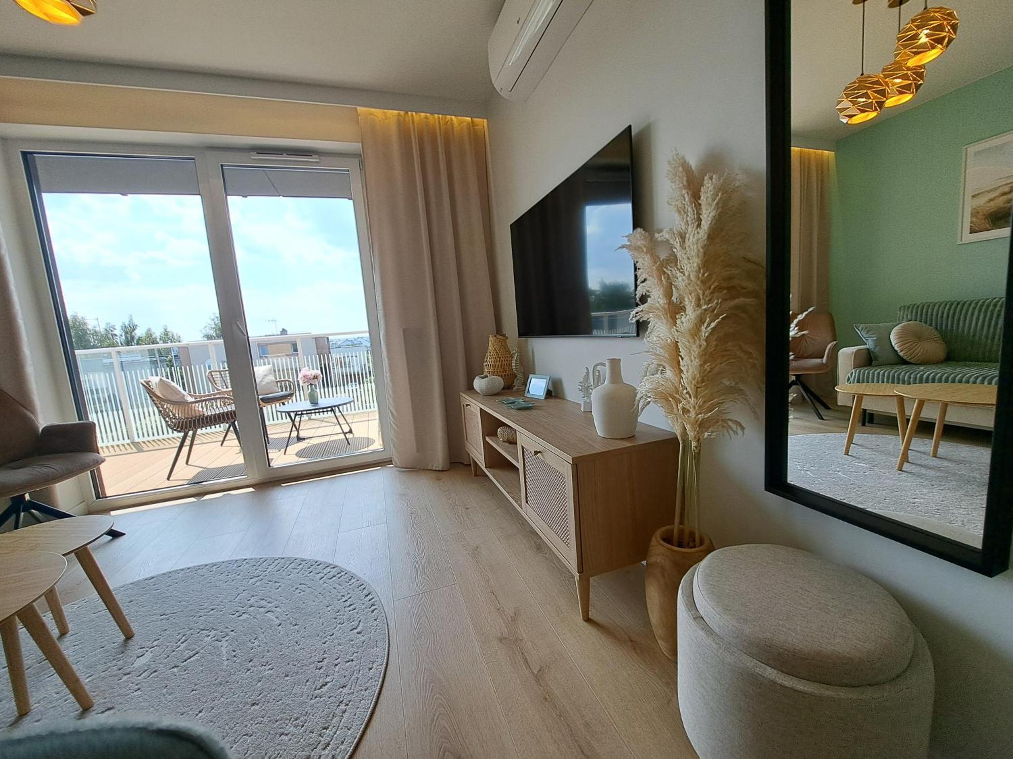 Apartament Sloneczny & Spa Plazowa A208 Grzybowo  Ngoại thất bức ảnh